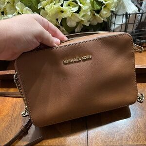Michael Kors Tan Crossbody Bag